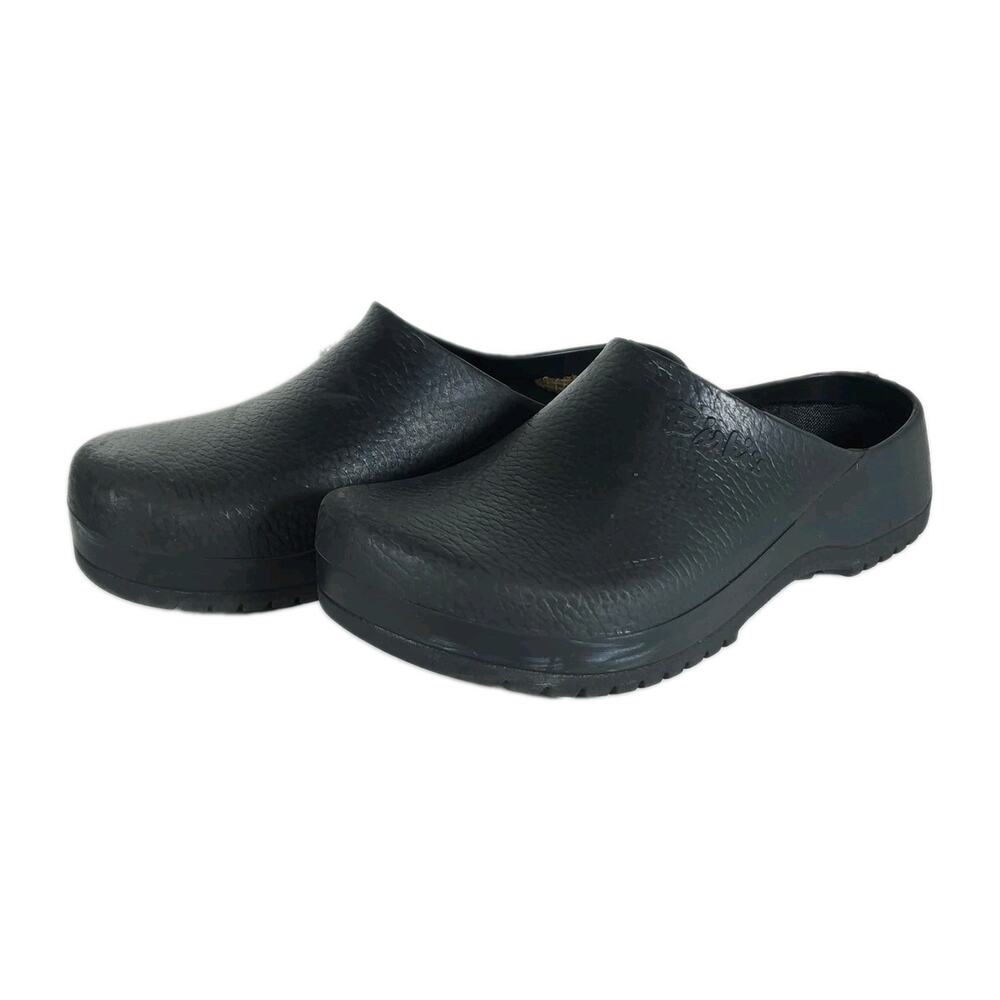 Birkenstock Men's Super-Birki EU43 US10 Black Comfort Slip On Clogs Shoes